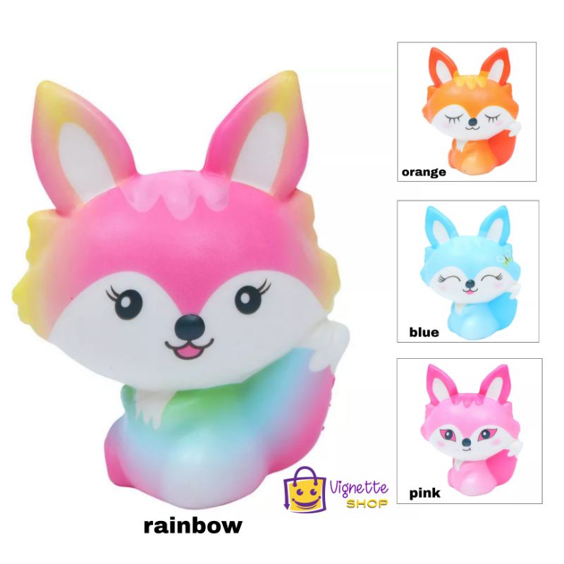 Squishy Squisy Rubah | Sekuisi Squisi Squishi Skuisi | Mainan Lucu Anak