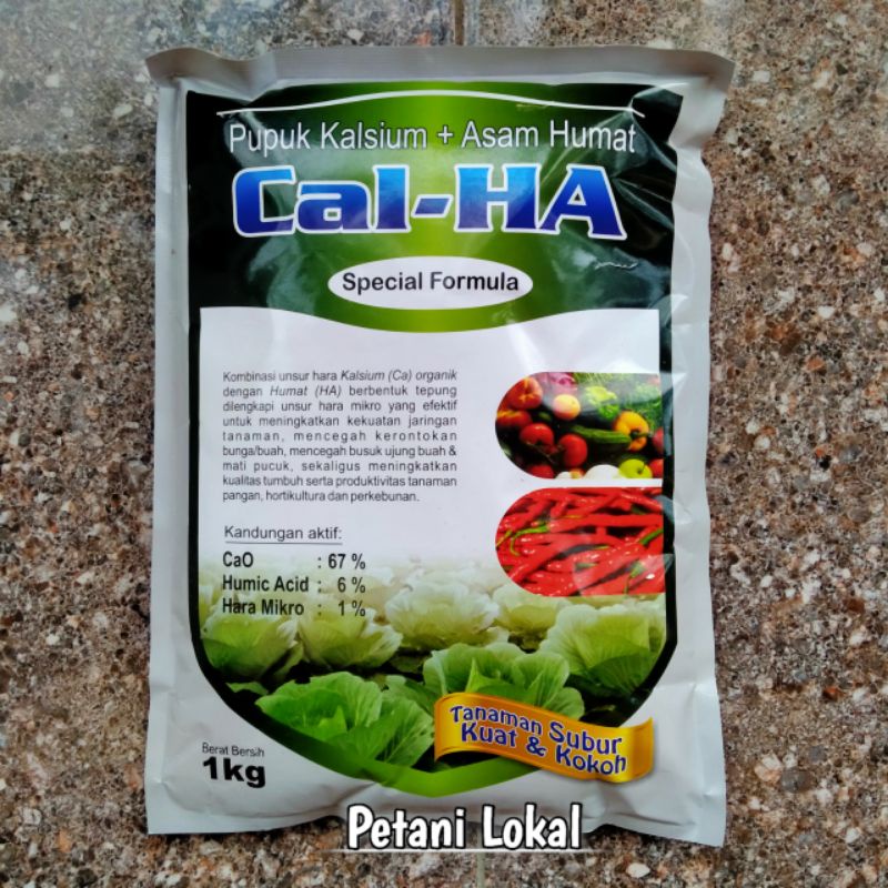 Jual Calha Pupuk Calsium Asam Humat Pupuk Cal Ha Berat Kg Shopee