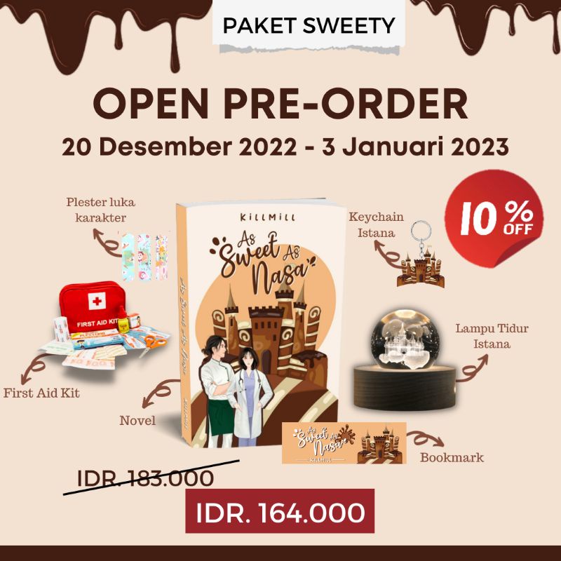 Novel As Sweet As Nasa - KillMill