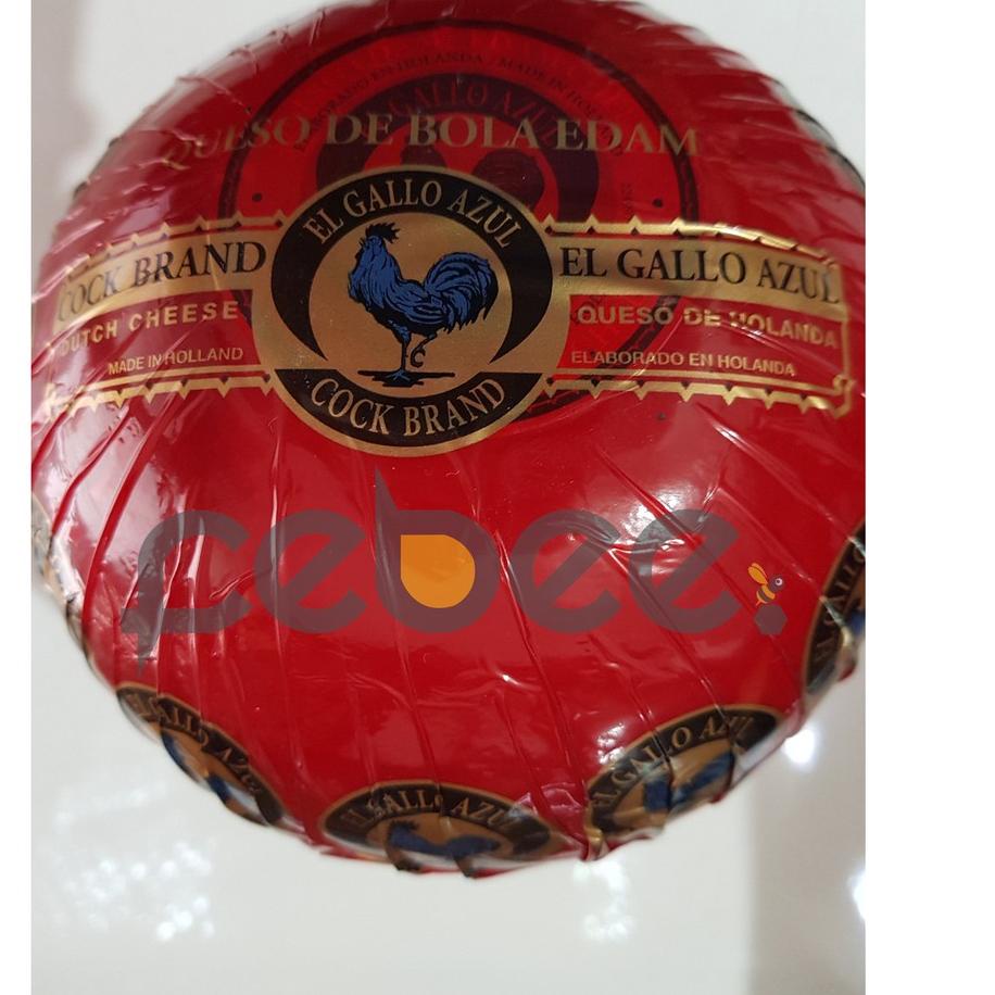 

GRATIS ONGKIR✅[100g] Keju Apel Edam Cock Brand / Keju Bola Ayam Jago Emas|SQ4