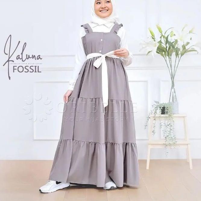 COD✔️Gamis Overall Anak | Baju Gamis Remaja Kekinian | Gamis Anak Umur 9 tahun 10 tahun 11 tahun 12 