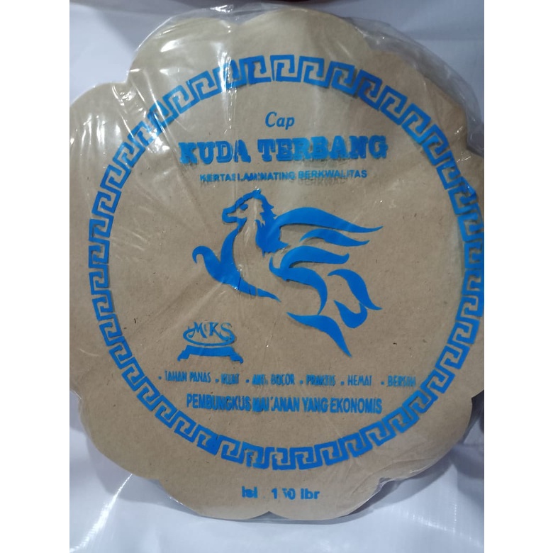 Kertas Nasi Bulat / Kertas Nasi Bunga