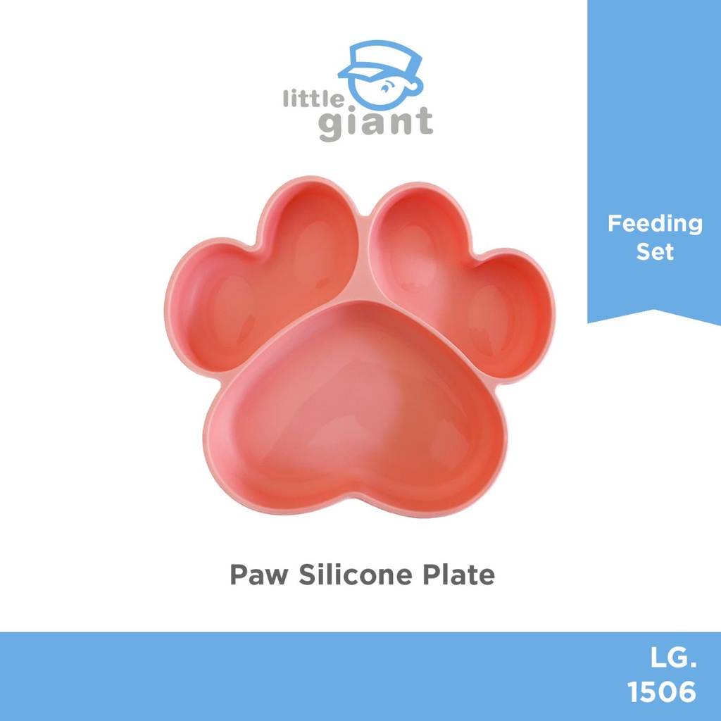Little Giant Paw Silicone Plate Piring Makan Anak Silikon LG.1506
