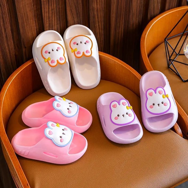 LittleAaron THE BUNNIES 238 Sandal Slop Rabbit Import Anak Perempuan Karakter Lucu Bahan Karet Bagus Nyaman DI Pakai Termurah Sepatu