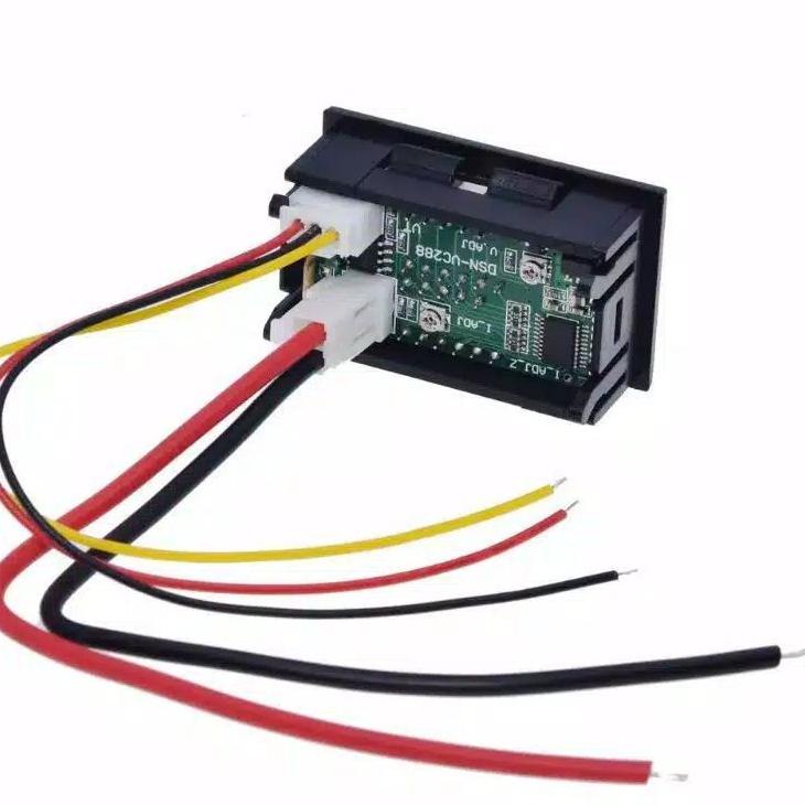 WOW BANGET VOLT AMPERE METER DC 100V-10A/volt ampere digital € 890