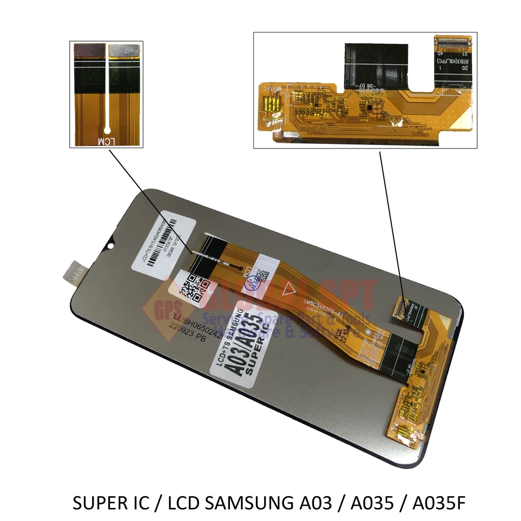 SUPER IC / LCD TOUCHSCREEN SAMSUNG A03 / A035 / A035F