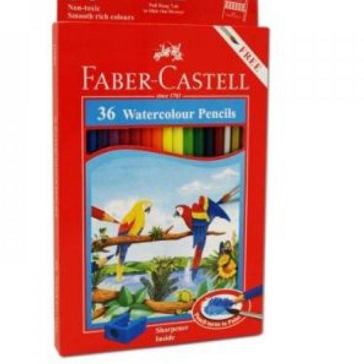 

Recomend Pensil Warna Air / Watercolour Pencils - Faber Castell 12 / 24 / 36 / 48 Warna