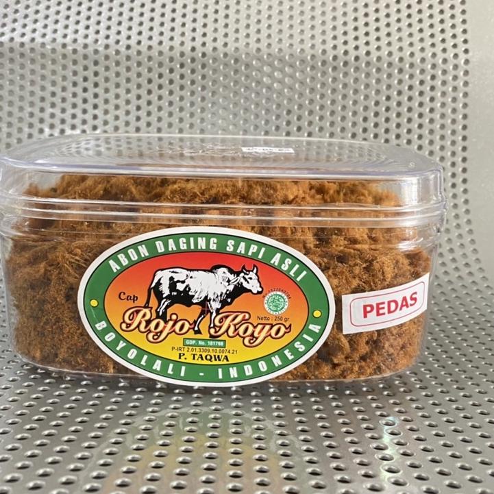 

Abon Sapi Rojo Koyo (Kualitas Super Asli Daging Sapi) BOYOLALI