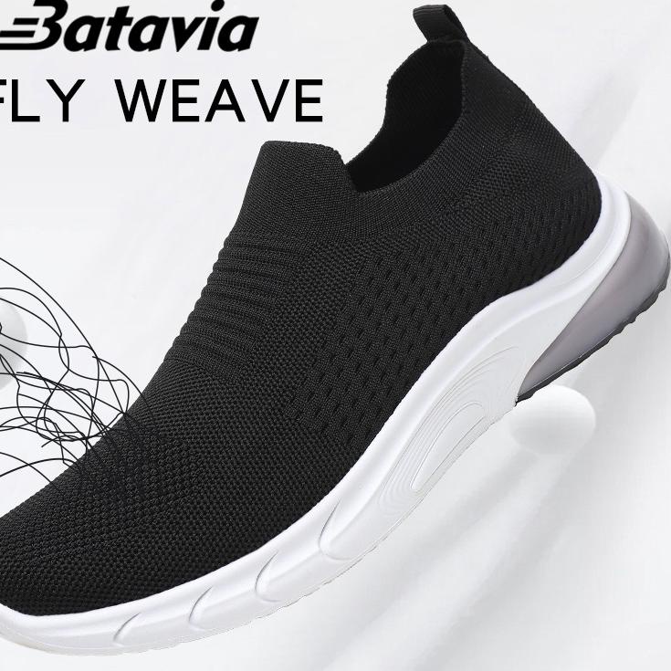 Stok Terbatas 2023 terbaru sepatu pria import rajut sneaker Laki   premium bernapas olahraga   olahr