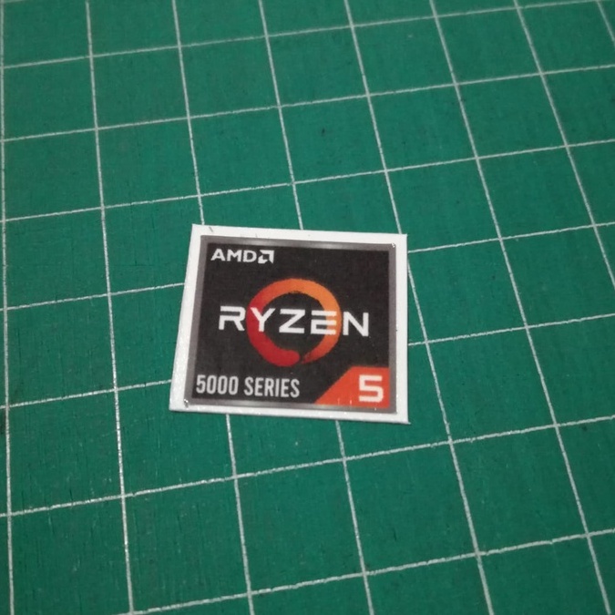 Stiker AMD Ryzen 5 5000 Series