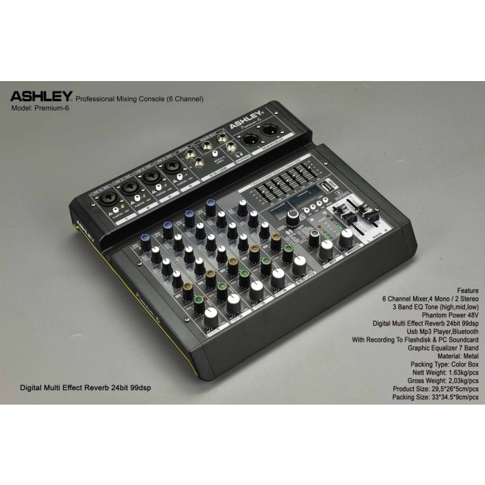 mixer ashley premium 6 premium6 original