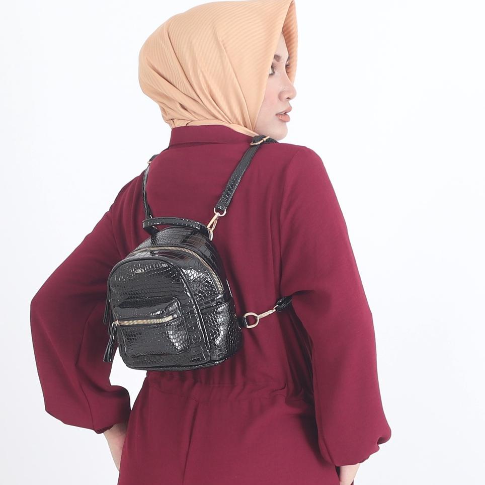 [PRODUK B8KYZ] CEKA Tas Ransel Wanita Import Backpack Mini Stylish Girl - Sophie Lonny Backpack Mini