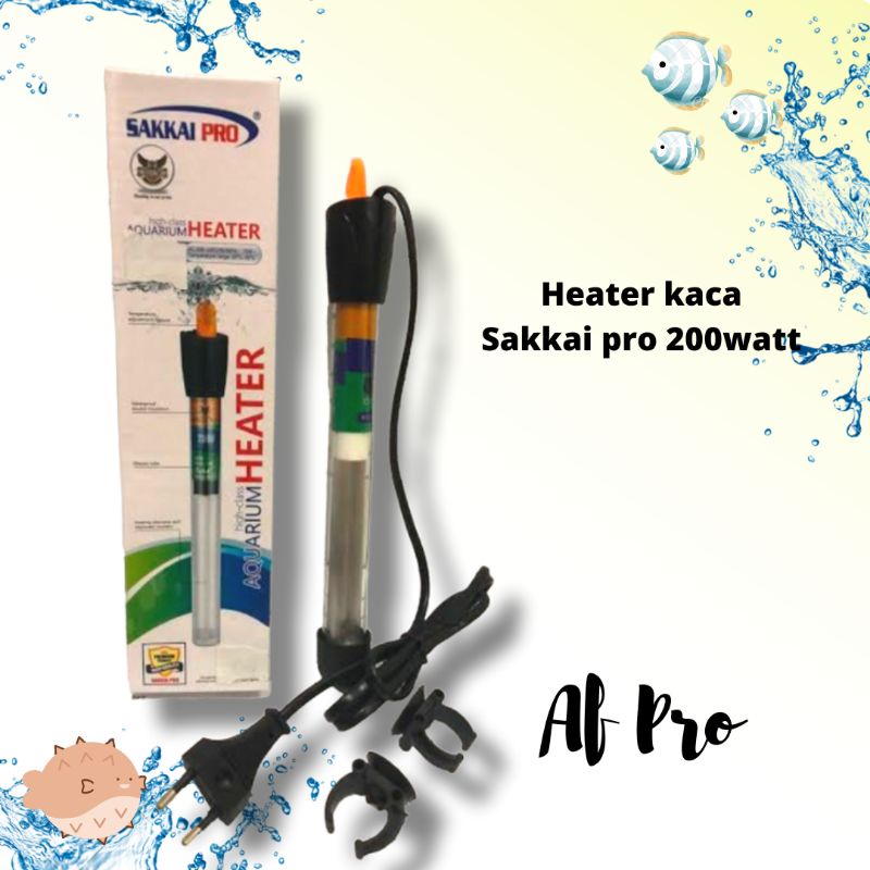 Heater pemanas aquarium SAKKAI PRO HT 200WATT