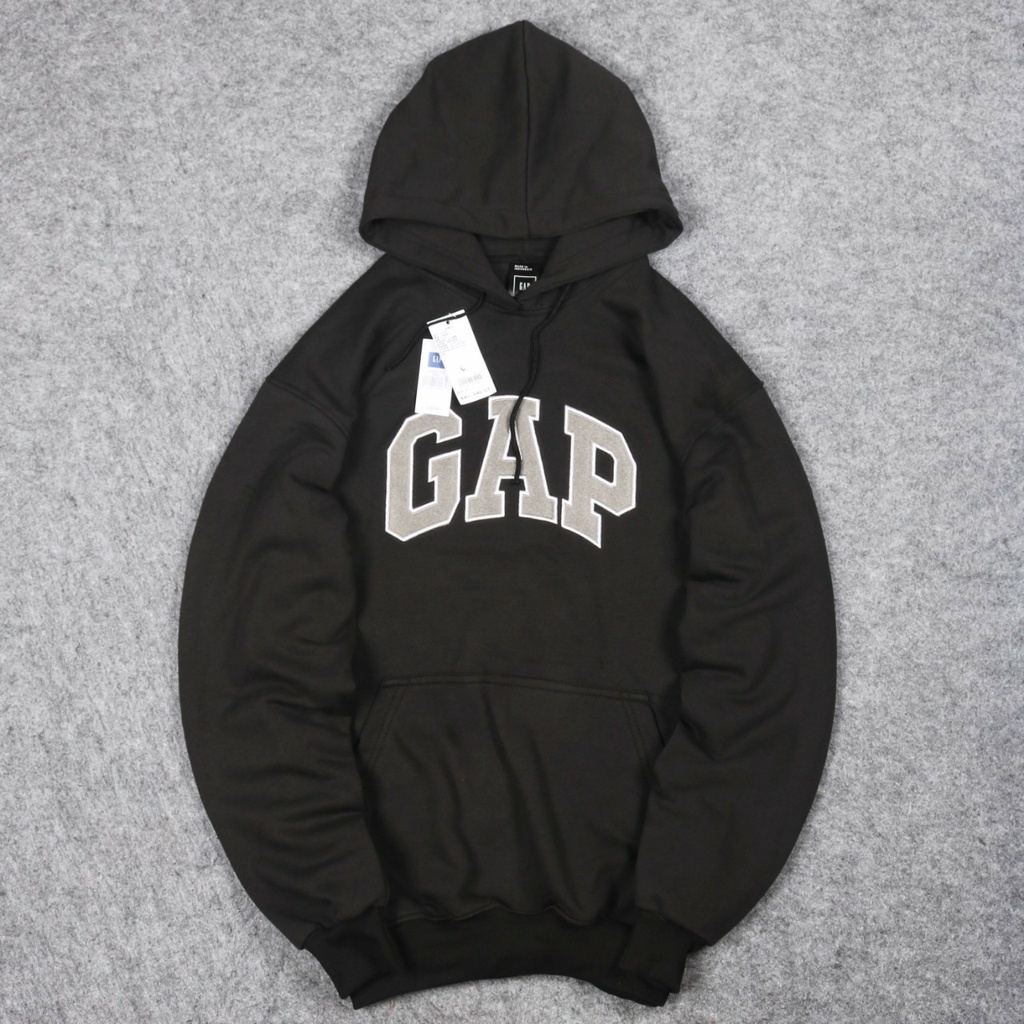 JAKET GAP HITAM FULL HANTAG &amp; FULL LEBEL I SWEATER GAP I HOODIE GAP FULL LEBEL PREMIUM QUALITY