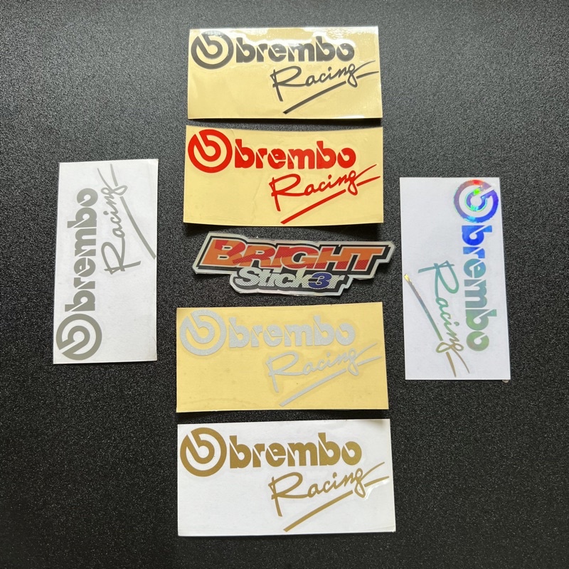 STICKER Stiker BREM BO RACING CUTTING