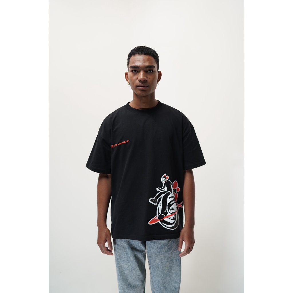 MARS - ZXZ PLANET - BLACK T-SHIRT