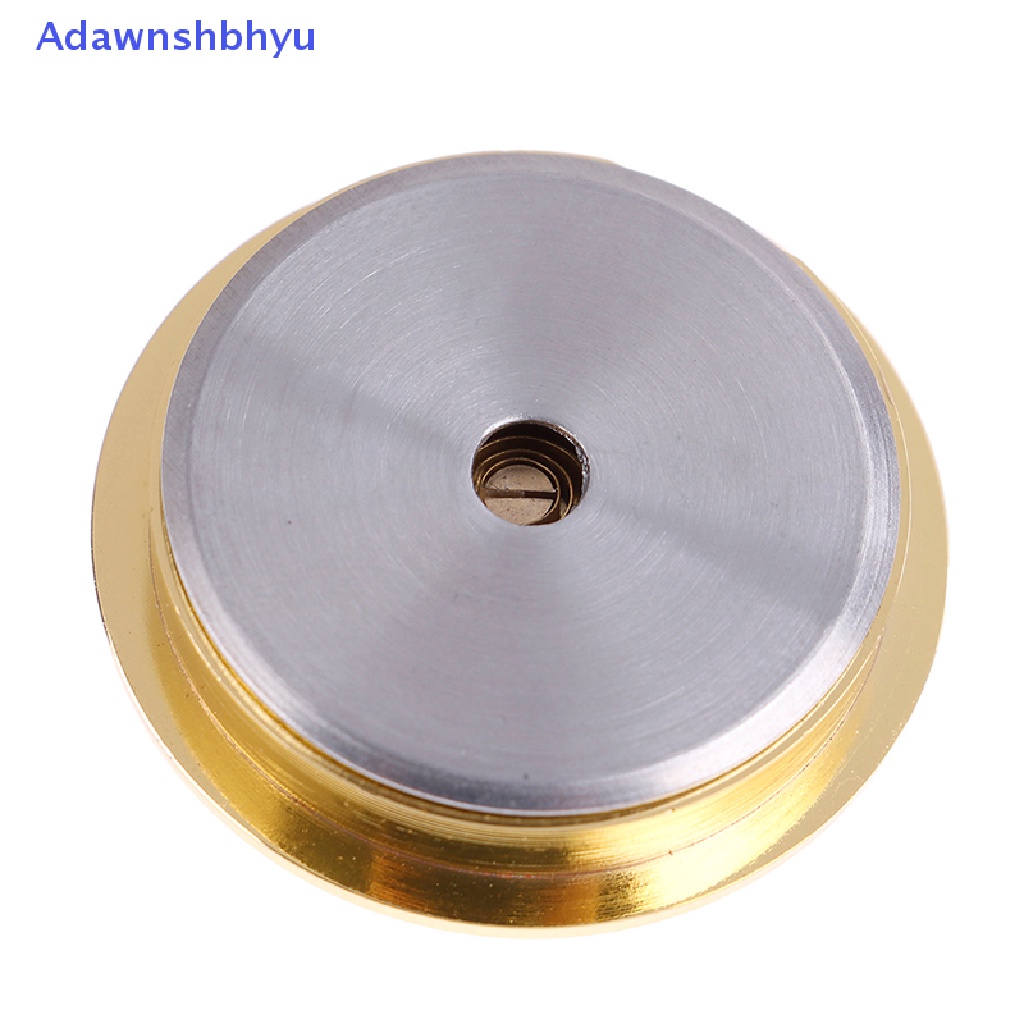 Adhyu 37mm round gold cigar measure hygrometer Pelembab Kelembaban ID