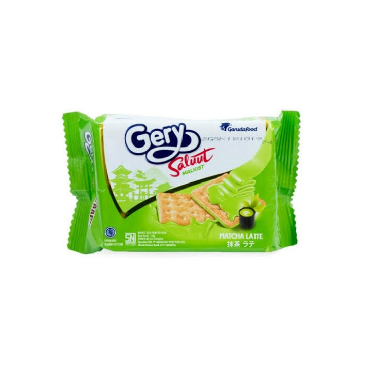 

Biskuit Gery Saluut Malkist Green tea Matcha Cemilan gerry enak dan murah