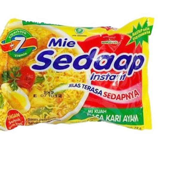 

⇮ Mie Sedaap Instan Kuah Kari Ayam 72 gr x 2 ㅵ
