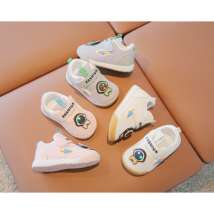 babyfit LED ASTRO [0-2thn]  sepatu sneakers bayi anak kecil belajar jalan import ty-0619