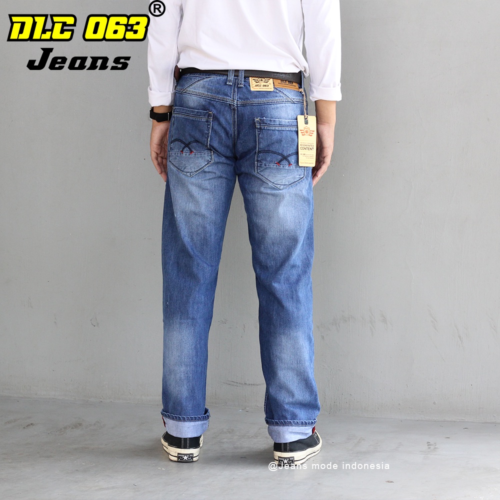 CELANA JEANS DENIM PRIA PANJANG ORIGINAL DLC // CELANA CARDINAL STANDAR REGULER