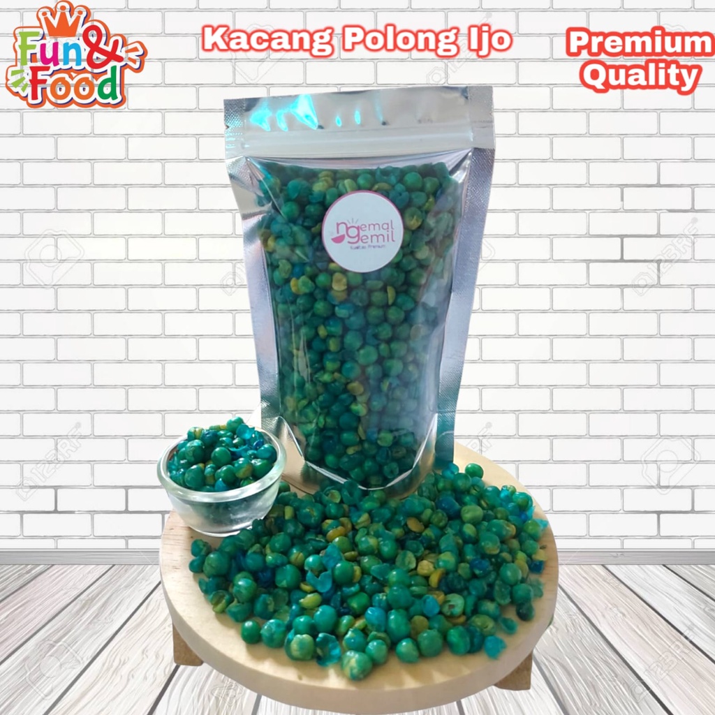 

Snack Kacang Polong Ijo Kacang Arcis Polong Hijau Green Peas Homemade Kualitas Premium