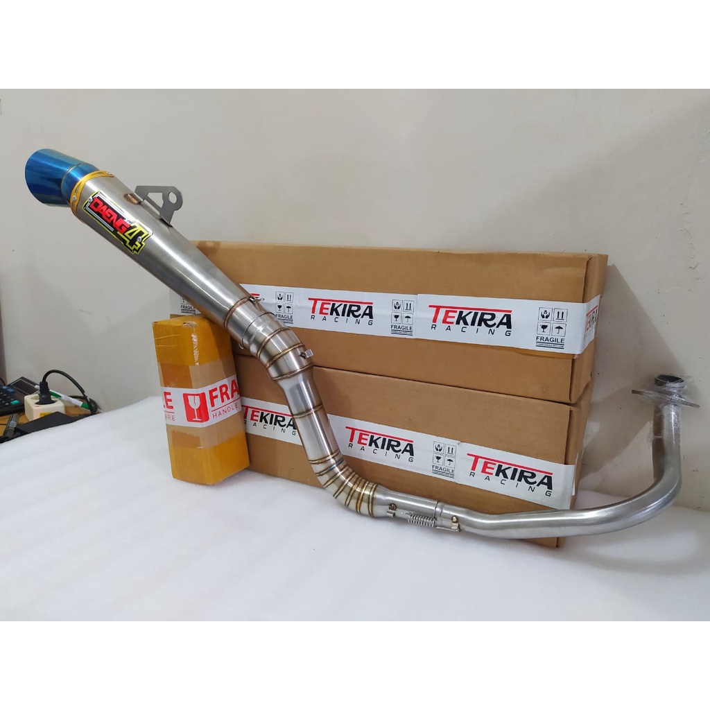 Knalpot Racing Leher Cobra Kobra Daeng Sai Mio Cw Soul Sporty M3 J Gt Z Xeon Spacy Beat Street Pop E