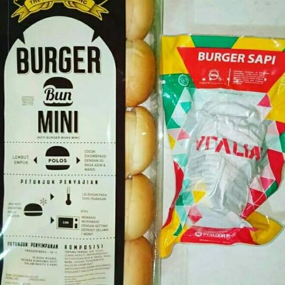 

≋ Paket burger vitalia isi 20 た