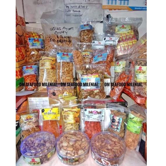 

➜ Udang crispy D/M Seafood 100gr full renyah no amis no minyak. ㅆ