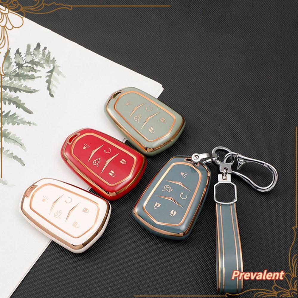 Preva Remote Key Case Soft TPU Pelindung Aksesoris Mobil Key Fob Cover