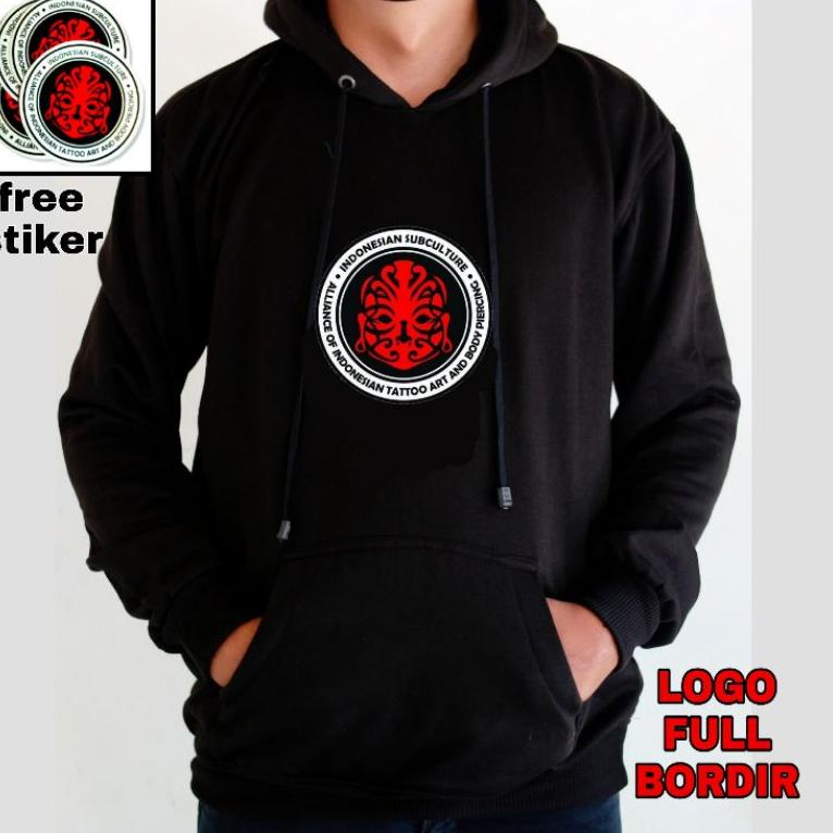 ㅅ jaket hoodie indonesian subculture MASBERTO full bordir ⇶