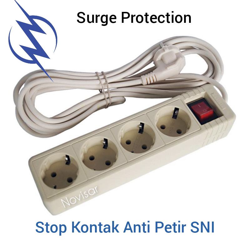 MURAH Anti petir stop kontak surge protection