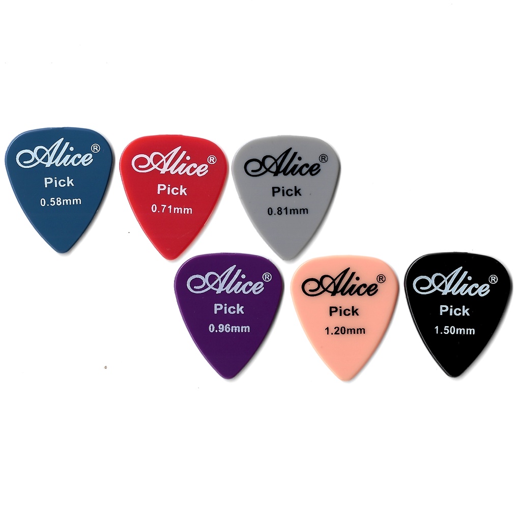 5pcs Alice AP-E  Smooth Nylon Pick Gitar