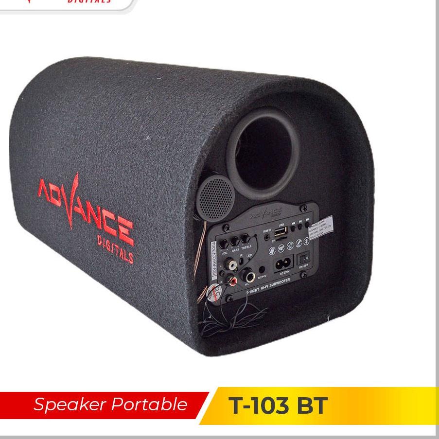 Menarik Advance Multimedia bluetooth PortableSpeaker Radio FM with Subwoofer System +1 Tweeter with 