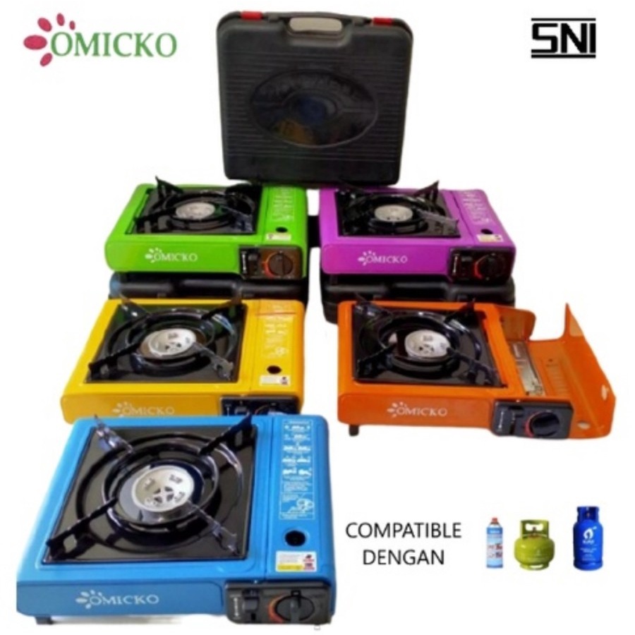 Kompor Gas Portable Omicko
