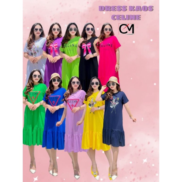 Dress Kaos Celin by CM Homewear