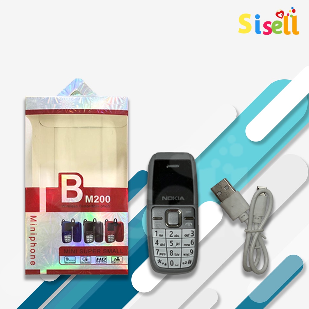NOKIA BM200 HP NOKIA 105 2017 Mini DUAL SIM Bisa Bahasa Indonesia