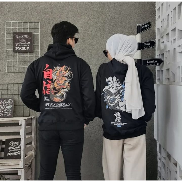 Sweater Pria Grosir Berkualitas -Dragon hodie