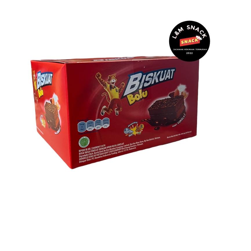 

GGD♥ Biskuat Bolu Krim Susu 1 Box Isi 12 pcs Trend