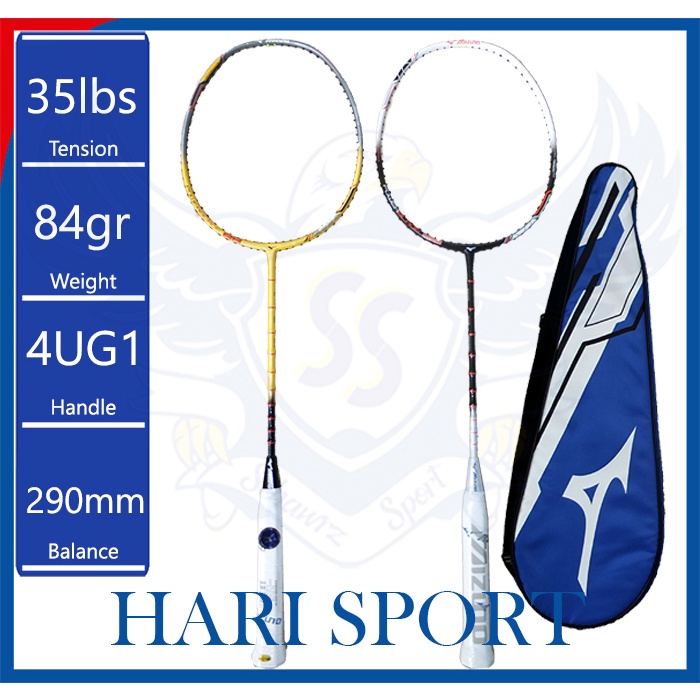 Mizuno Bamboo Powerblade 88 | Mizuno Bambu 88 35lbs Raket Badminton Original