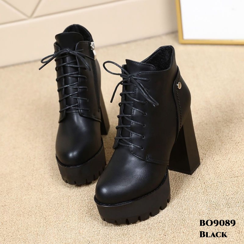 PRF Sepatu Boots High Block Korea BO9089
