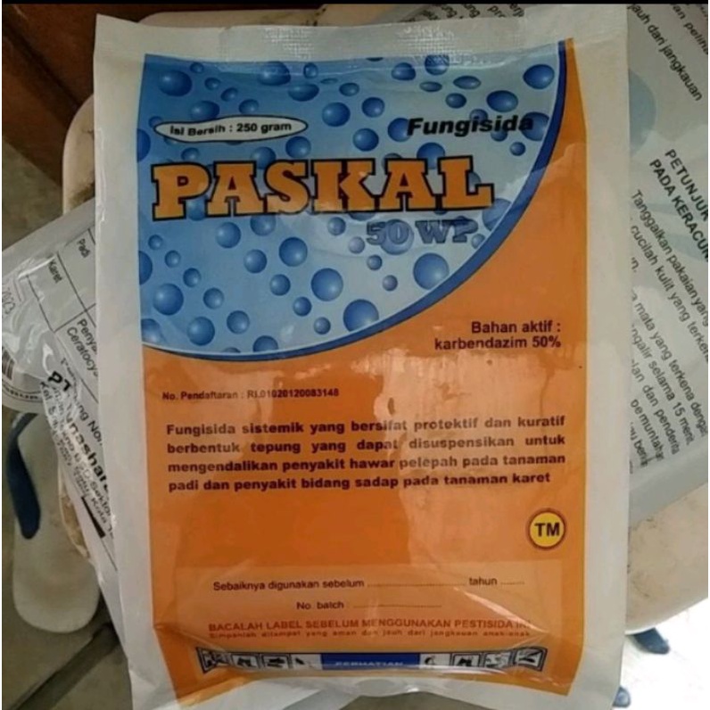Fungisida Paskal Bahan Aktif Karbendazim 50 WP