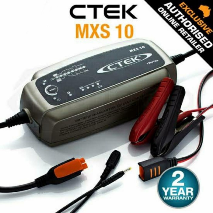 CTEK MXS10 Battery Charger Garansi Resmi