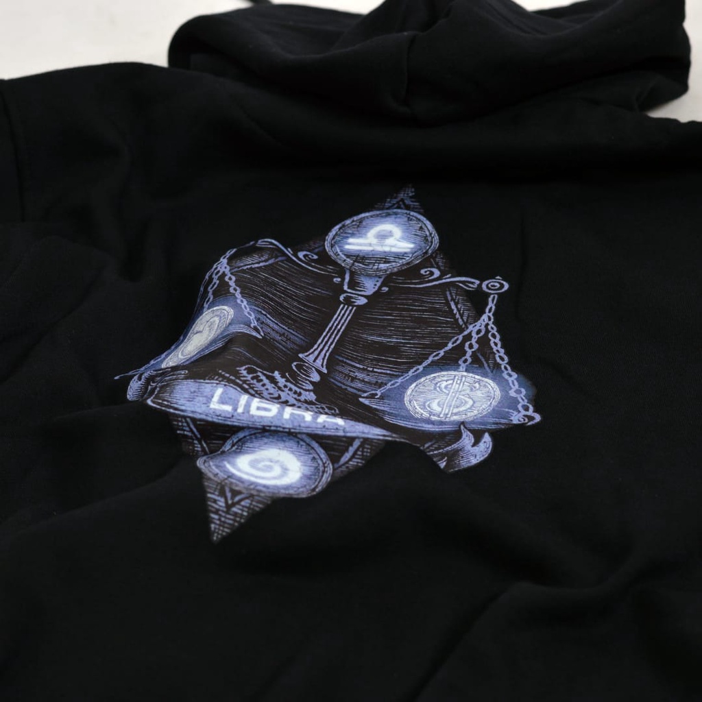 HOODIE ZODIAK LIBRA-SWEATER HOODIE PRIA WANITA TERBARU