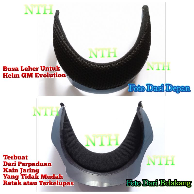 Busa Leher Helm GM evolution kain jaring