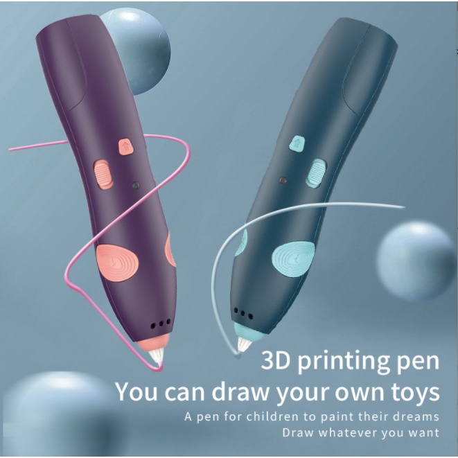 &lt;COD&gt;3D Pen Printing Pen 3D Wireless Printer Arts Pen Making Doodle Arts &amp; Crafts