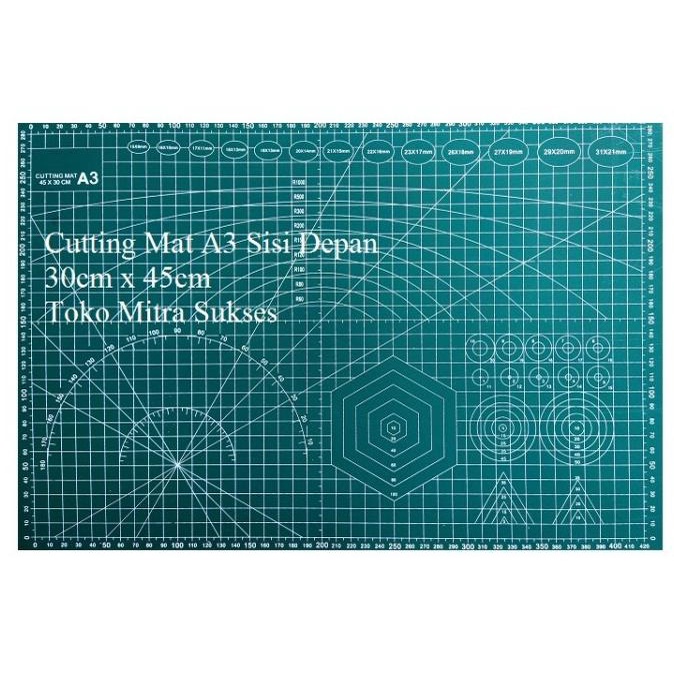 

Terlaris Cutting Mat A3 Double Side Termurah