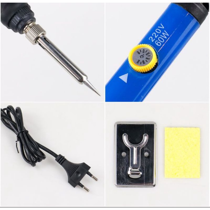 PROSTOEMER Solder Iron Adjustable Temperature 60W High Grade - 806