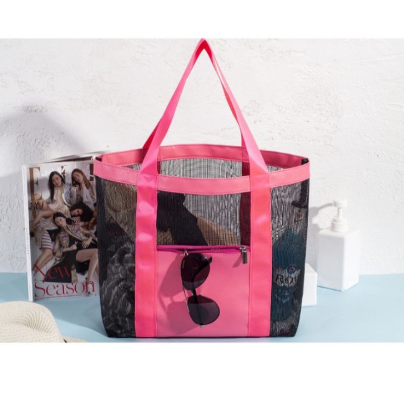 Tas Mandi Jala Portabel Tas Mandi Cepat Kering Tas Organizer Perlengkapan Mandi Kantong Penyimpanan 