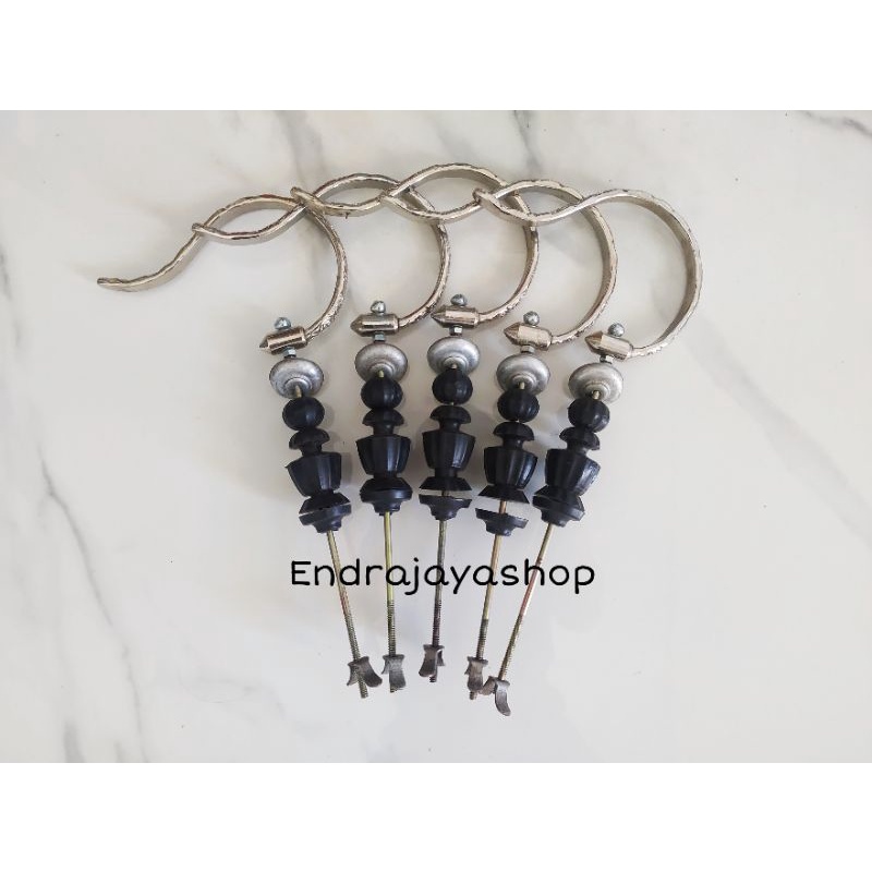 GANTUNGAN SANGKAR BURUNG CUNGKOK UKIR IMPORT STAINLESS